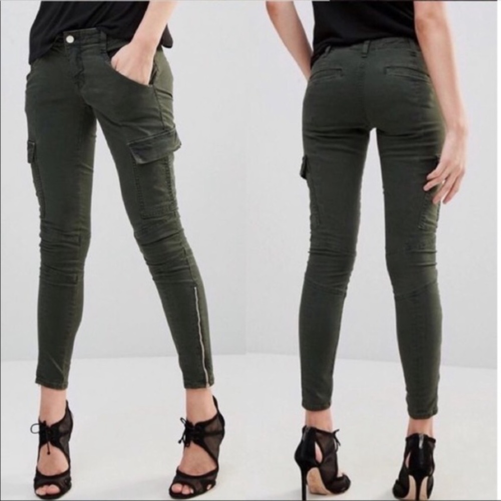 J Brand Houlihan West Point Cargo Zip Pant 27